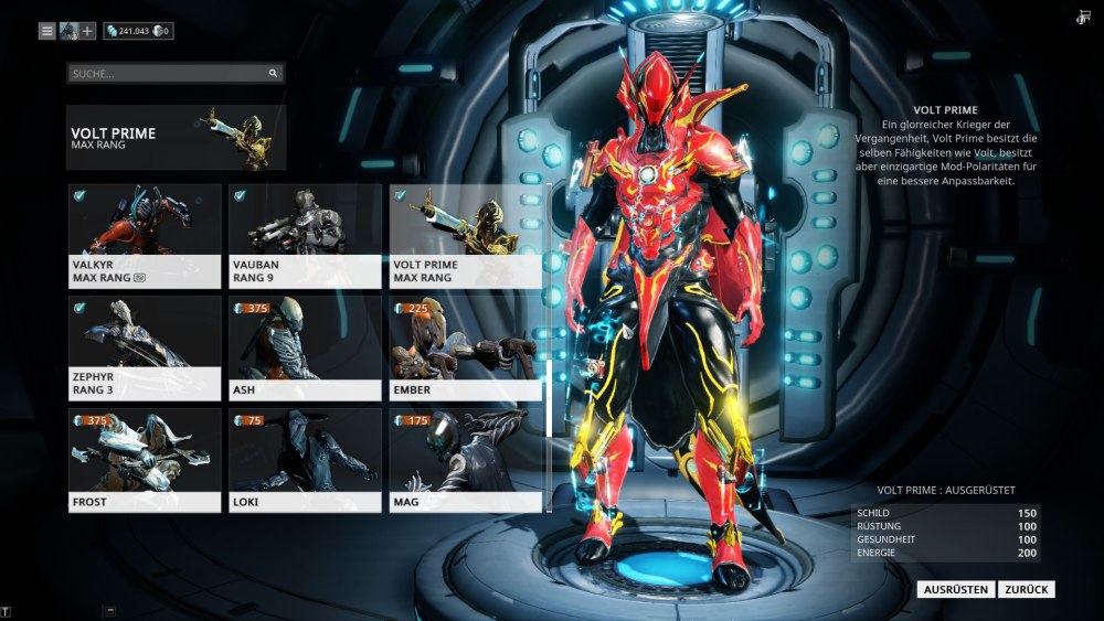 Warframe Вобан Прайм раскраски
