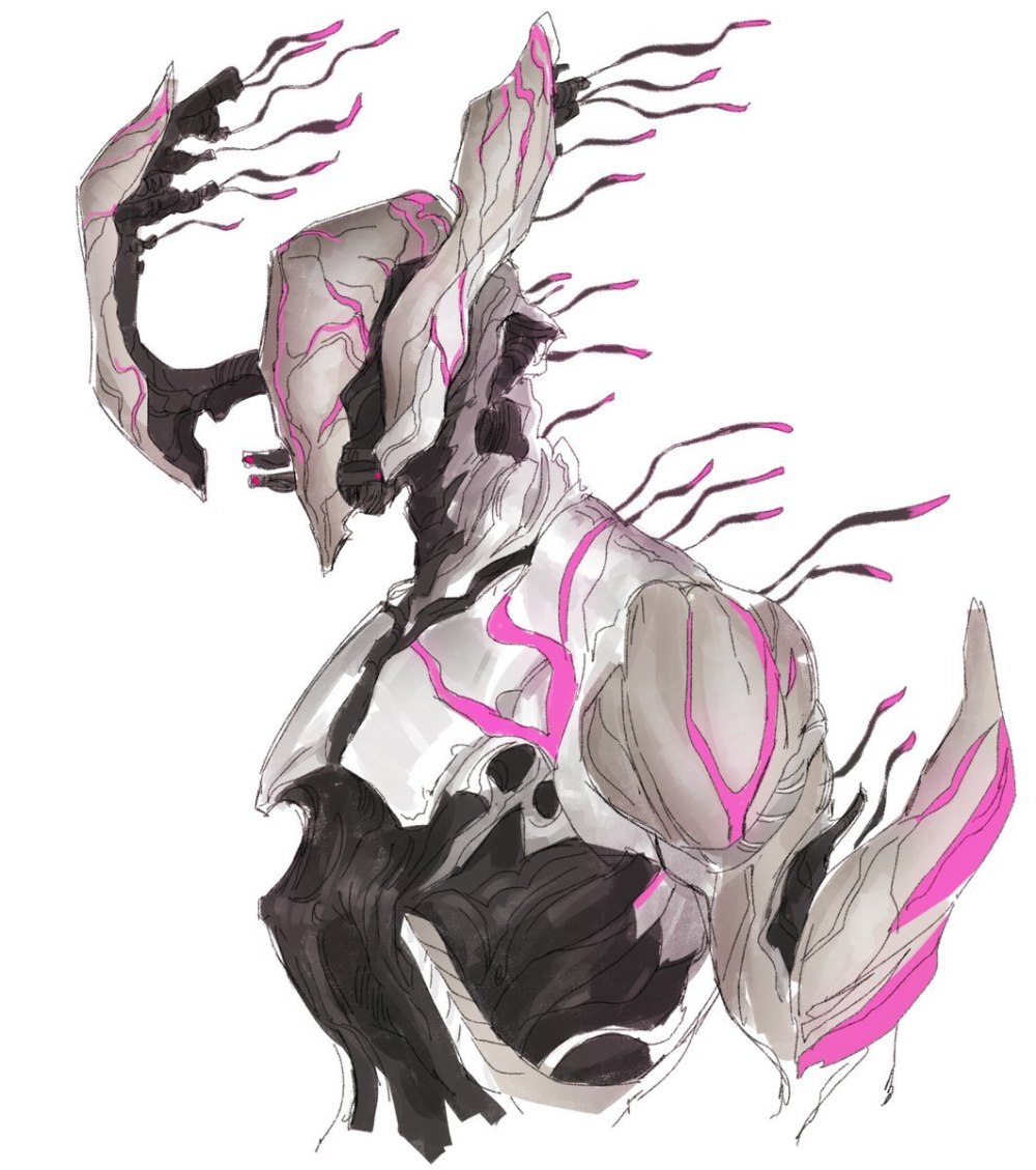 Warframe Art Нидус