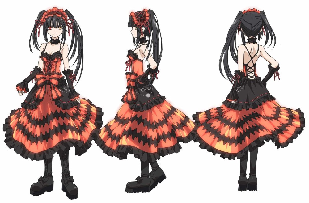 Kurumi Tokisaki в полный рост