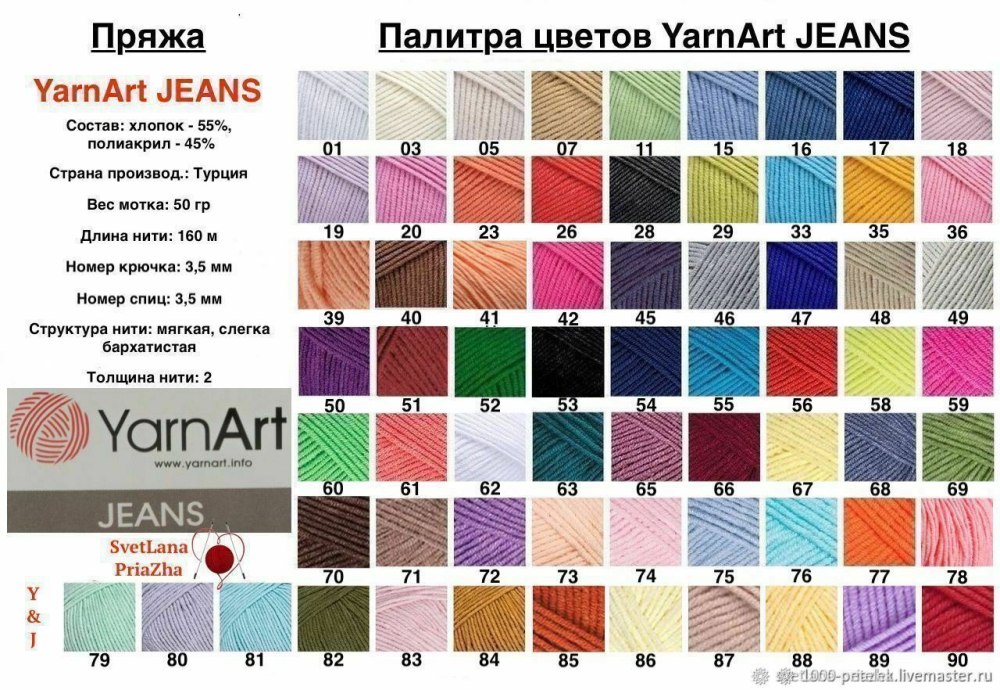 Пряжа Тулип ЯРНАРТ
