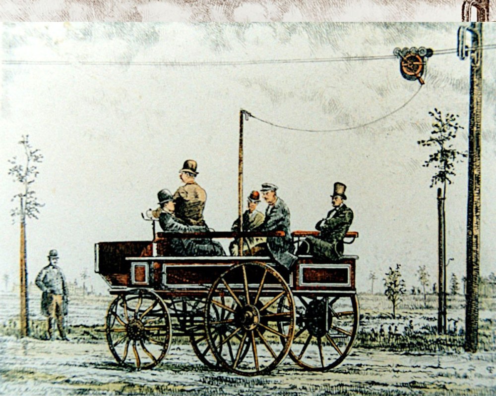 Трамвай 1882 Вернер фон Сименс