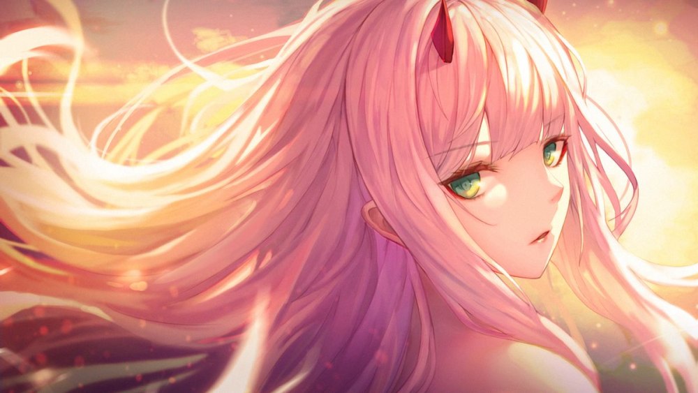 Аниме Zero two Darling