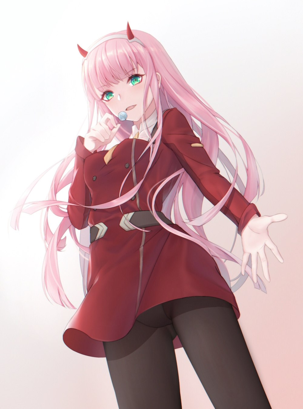 Zero two демонёнок