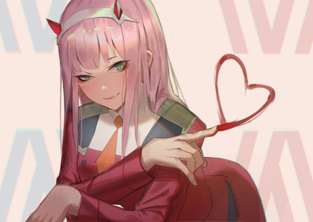 Zero two демонёнок