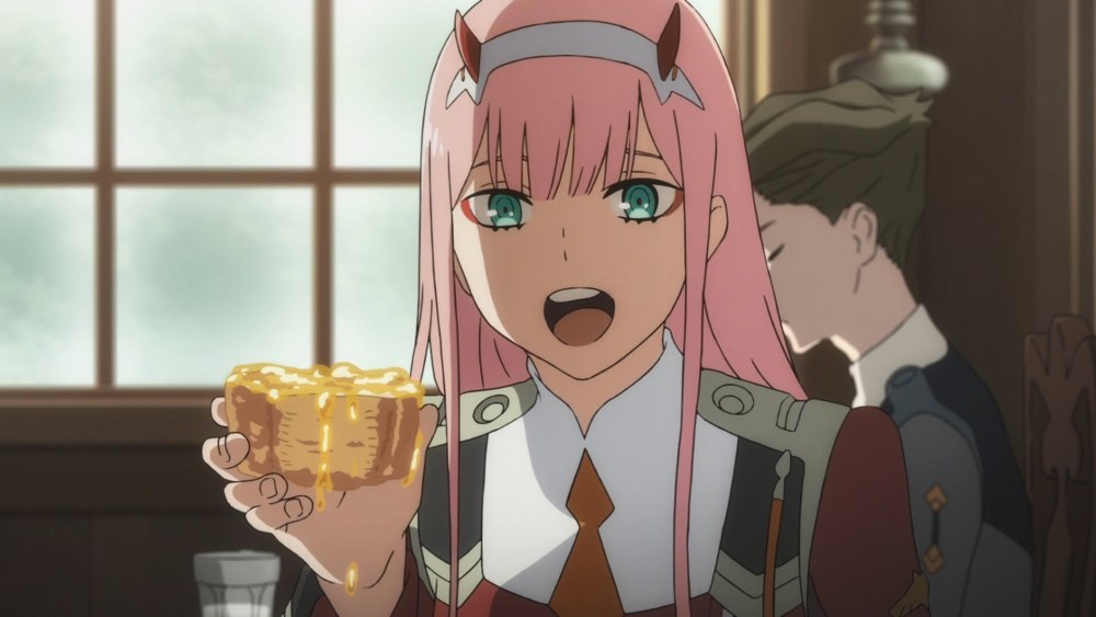 Аниме Zero two Darling in the FRANXX