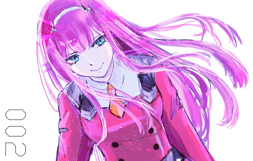 Zero two аниме