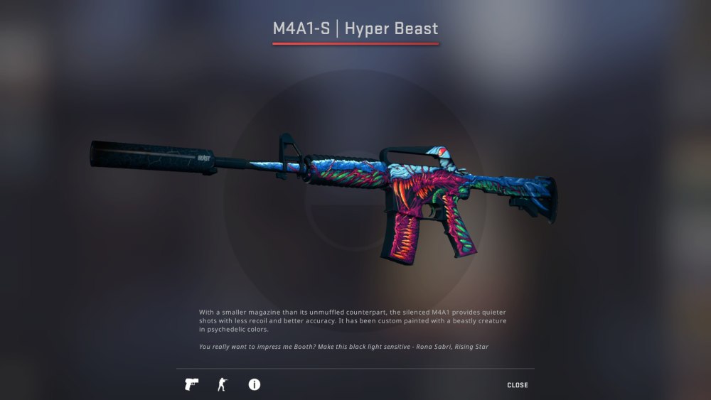 M4a1-s ХАЙПЕР Бист
