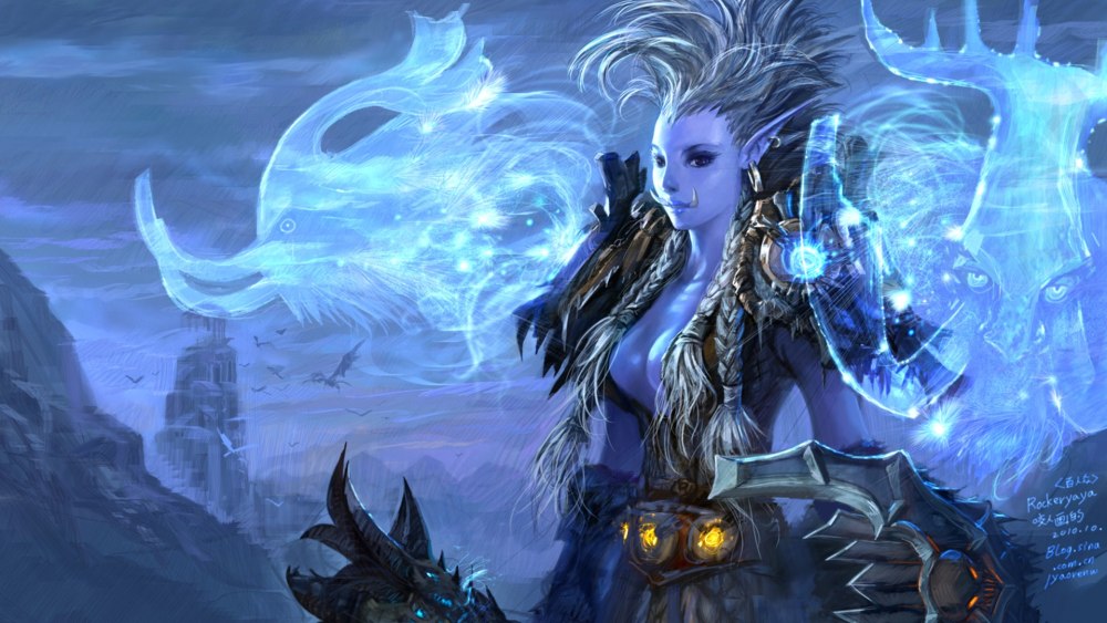 World of Warcraft шаман Тролль