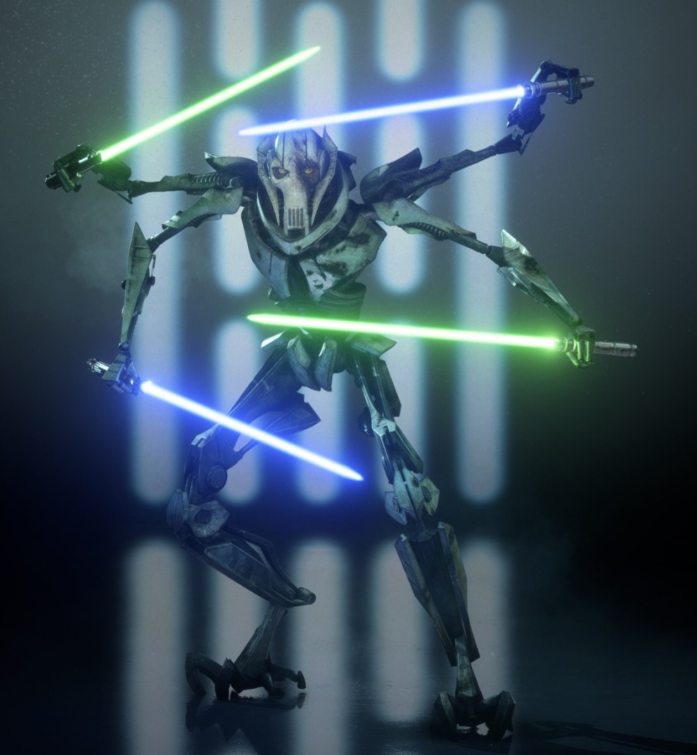 Star Wars генерал Гривус арт