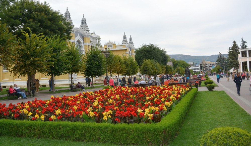 Кисловодск парк Курортный бульвар