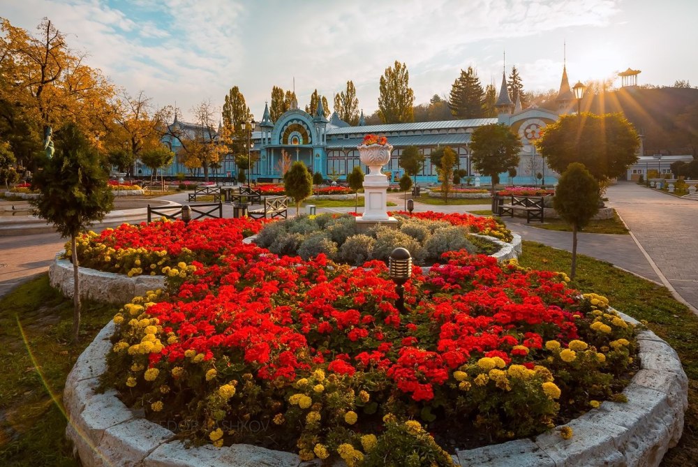 Парк цветник Пятигорск