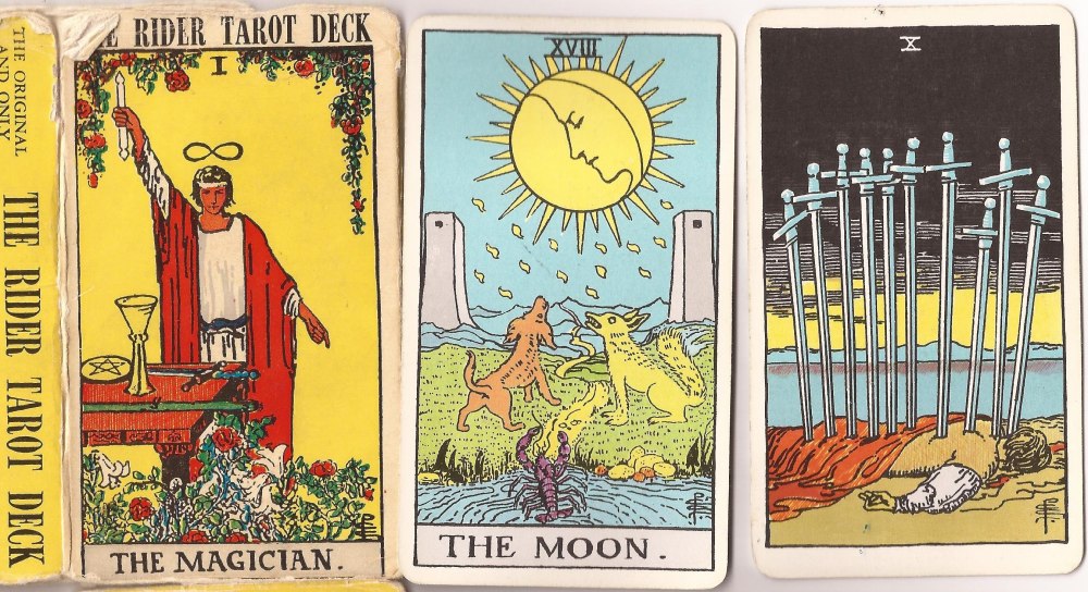 Waite Tarot голографические