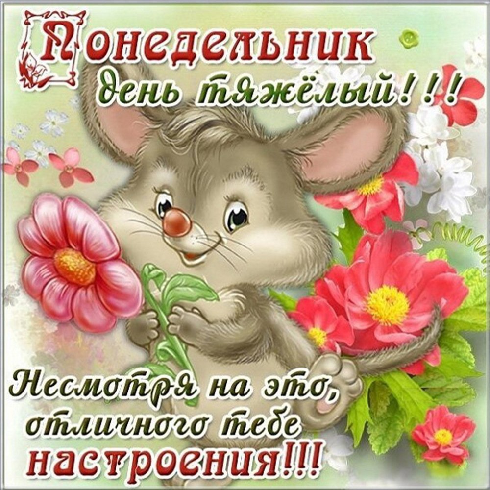 Пожелания на понедельник