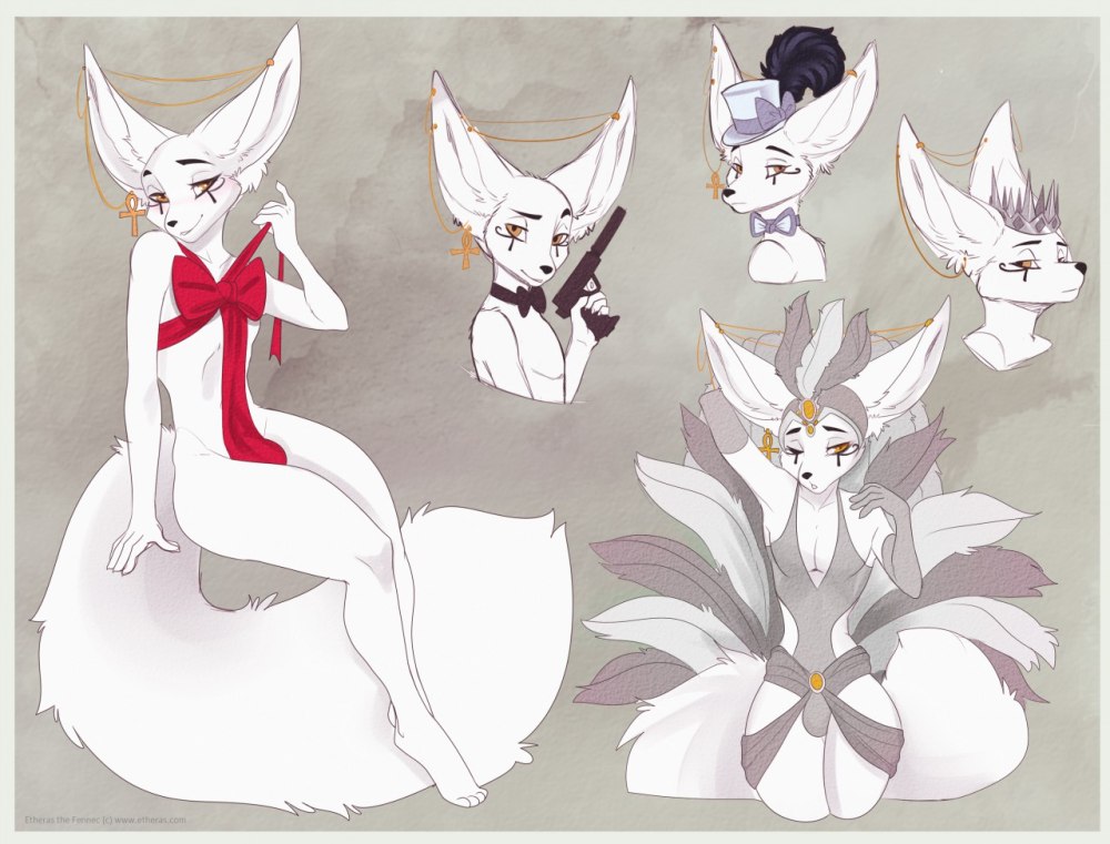 Furry Etheras the Fennec