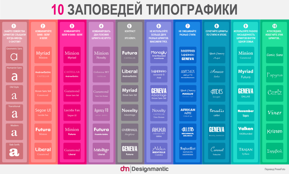 Цветовая палитра