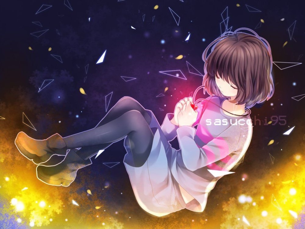Фриск Undertale аниме