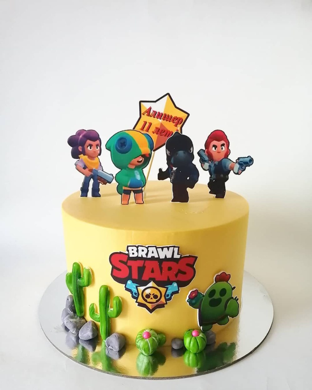 Brawl Stars торт для мальчиков