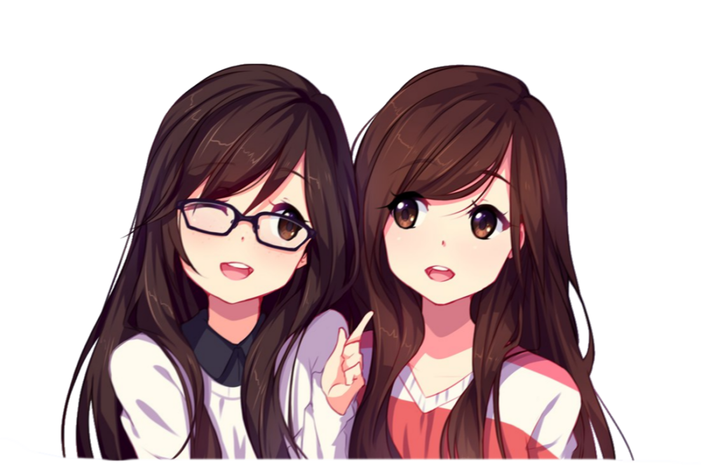 Подруги рисунок
