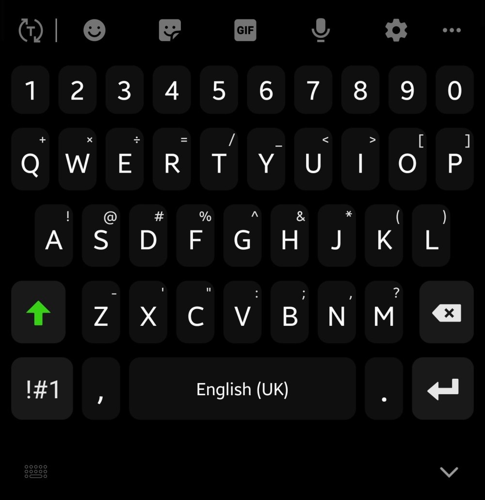 Клавиатура Gboard