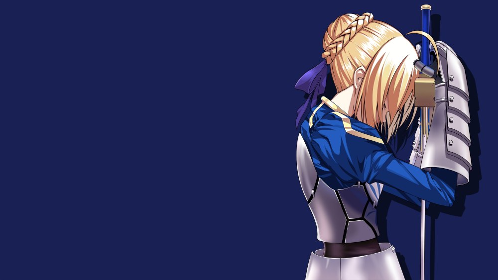 Fate stay Night Сейбер битва