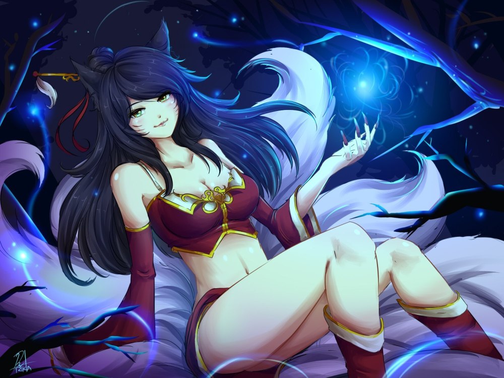Лига легенд Ahri