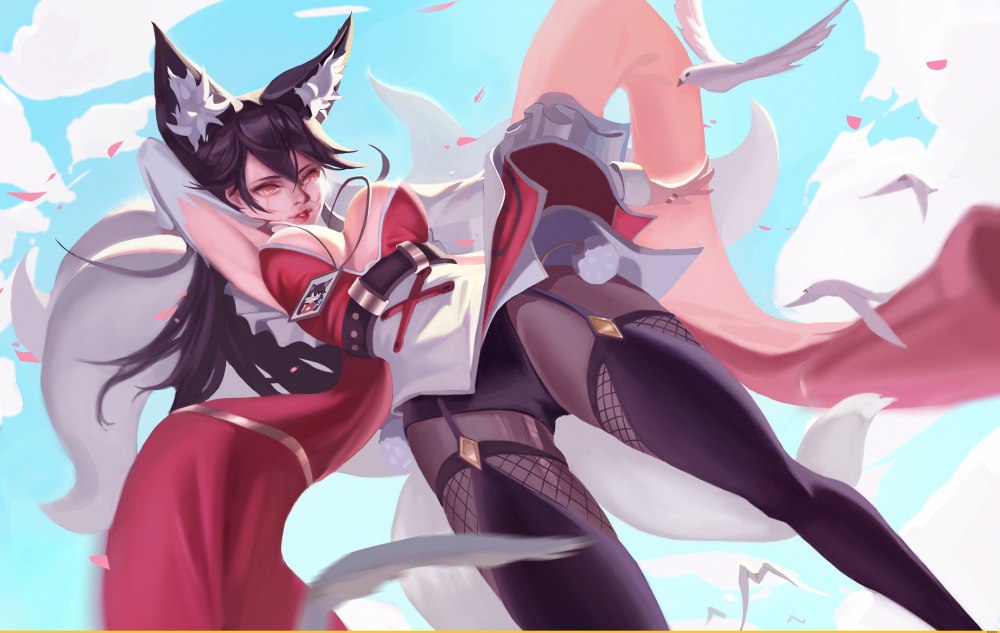 League of Legends Ahri арт 18