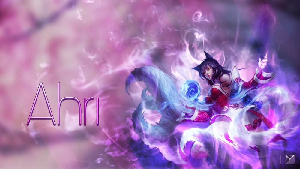 Обои на рабочий стол Ahri