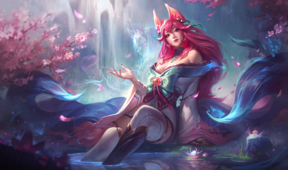 Лига легенд Spirit Blossom ахри