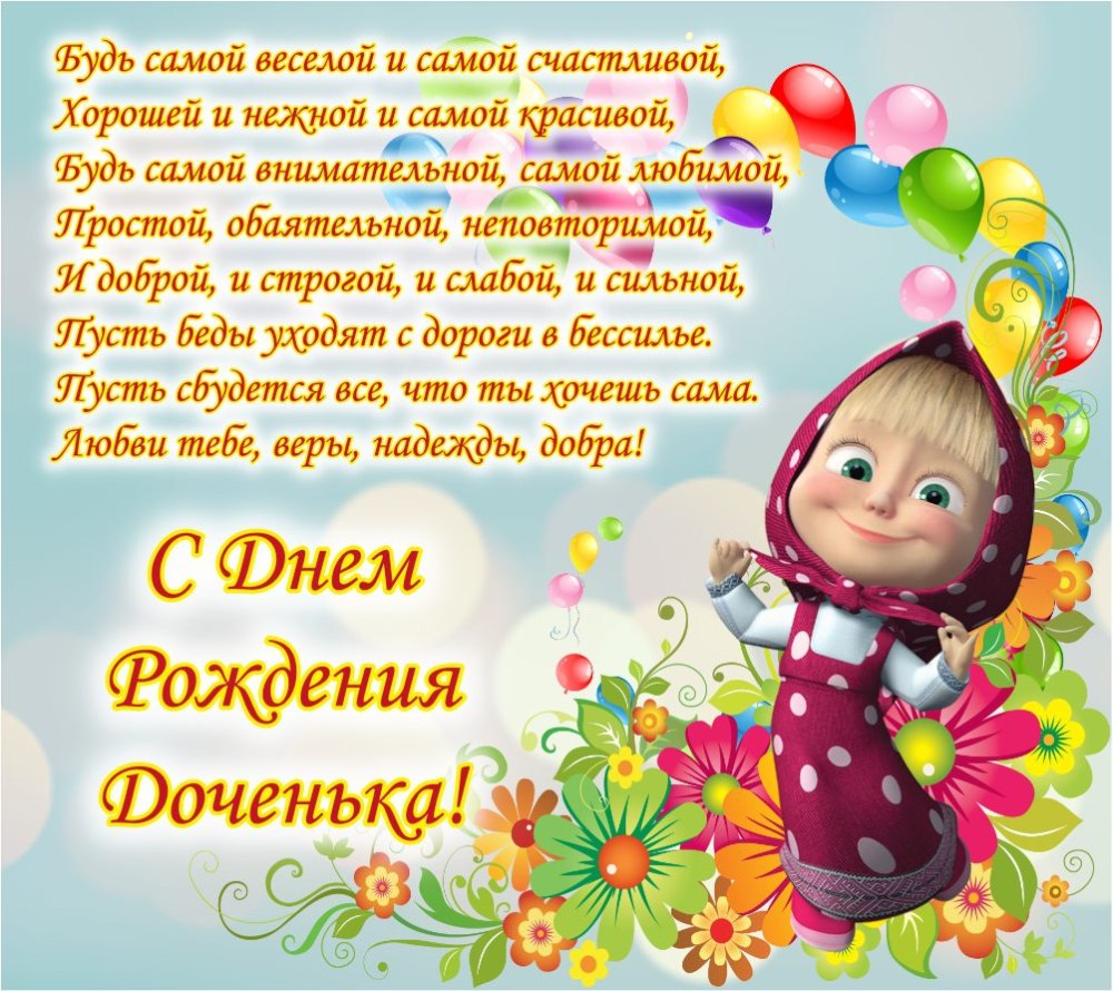 С днем рождениядевочкк