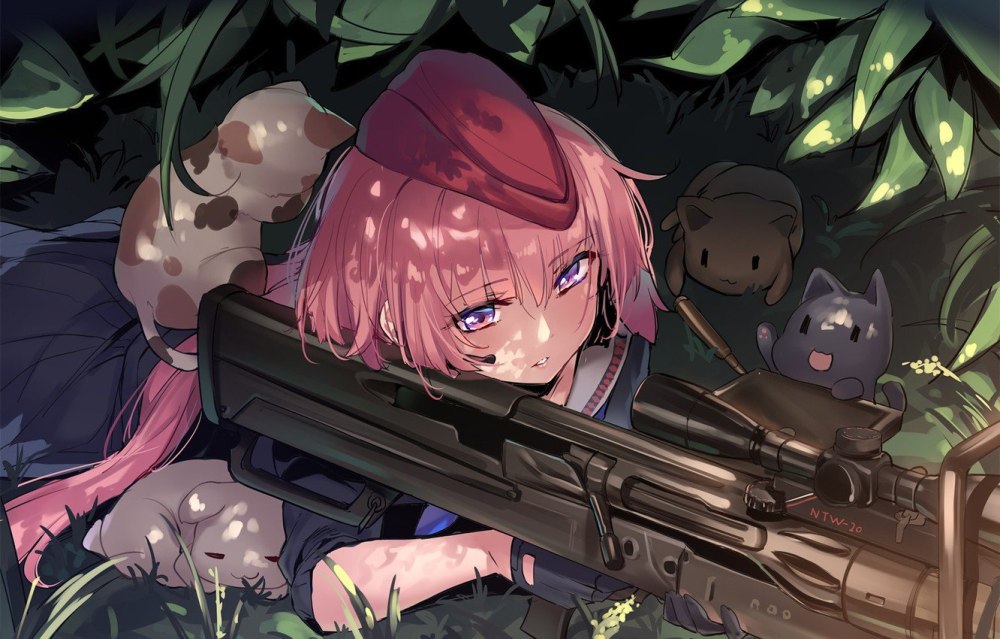Barrett m82 аниме
