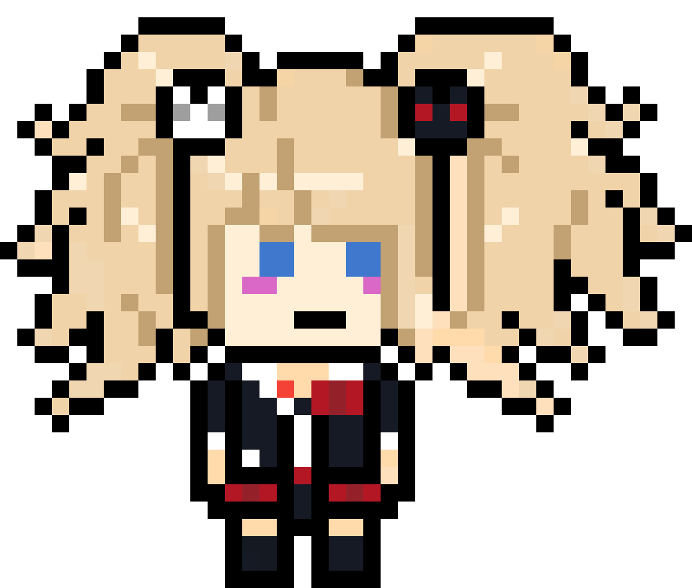 Данганронпа Pixel Art