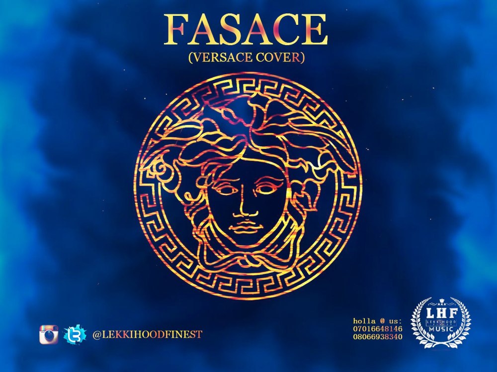 Versace лого золотое