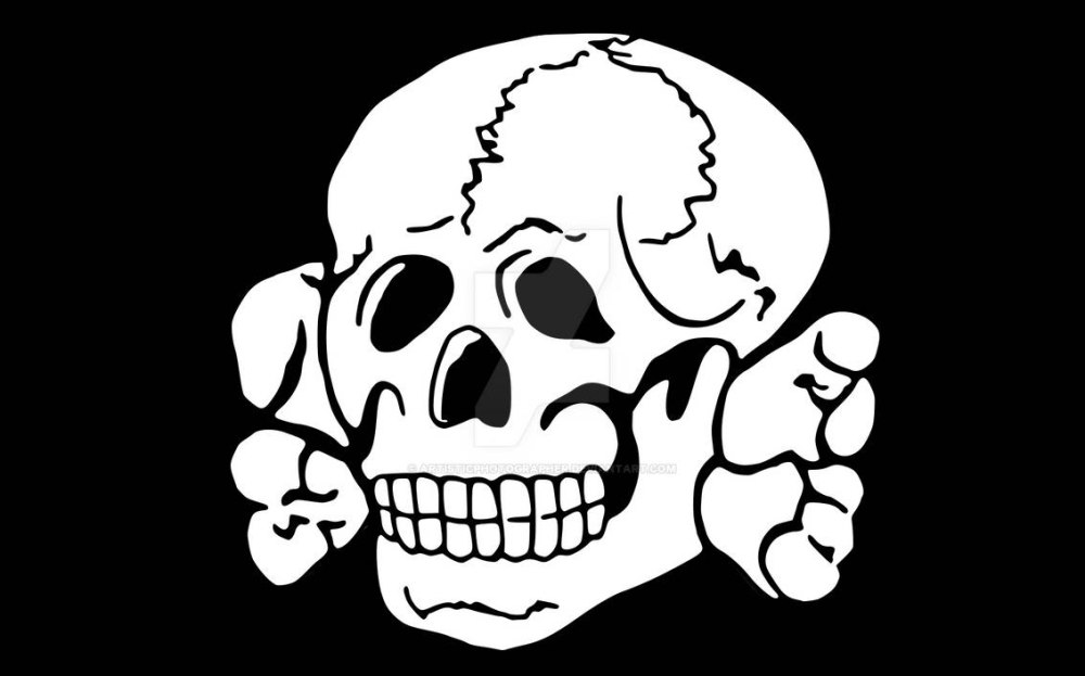 Totenkopf нашивка