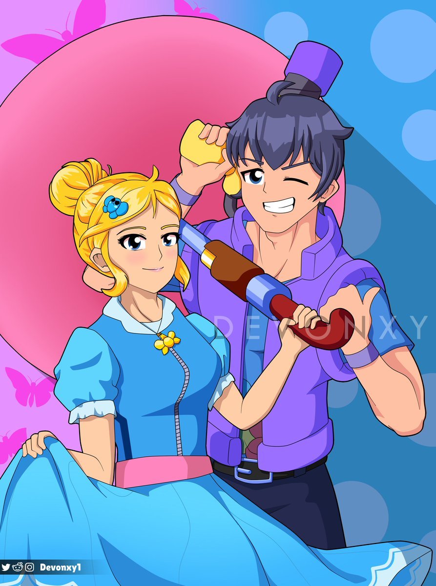 Пайпер и тара Brawl Stars