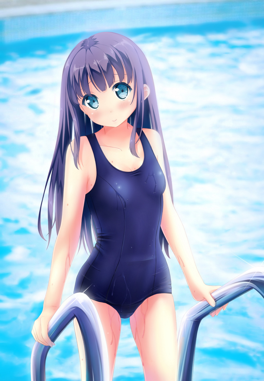 School Swimsuit аниме