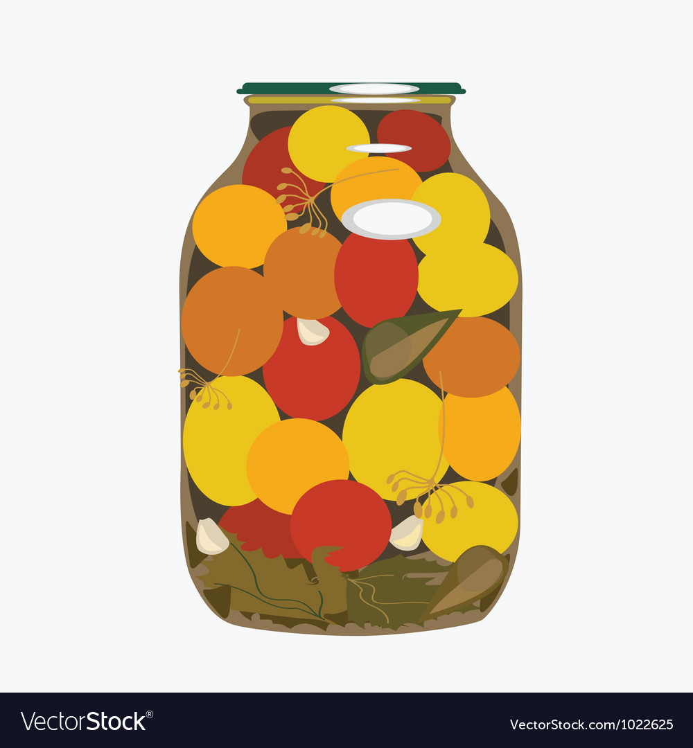 Наклейки на банки с фруктами