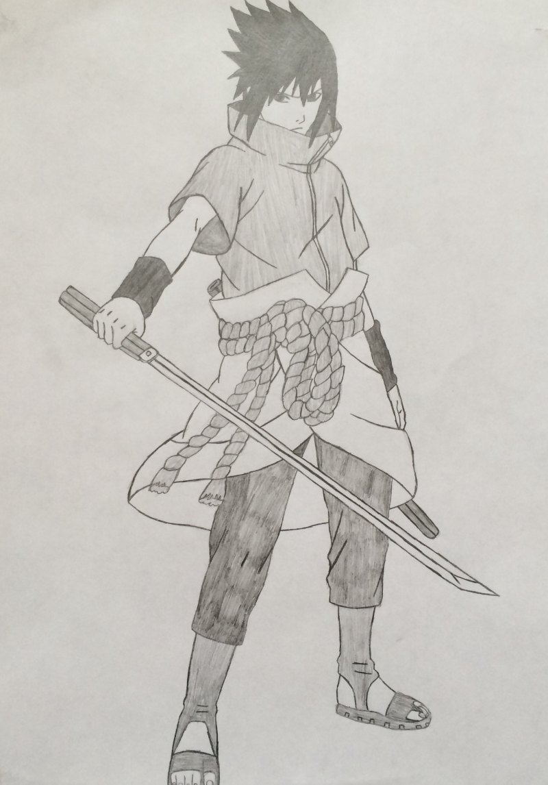Саске Учиха draw