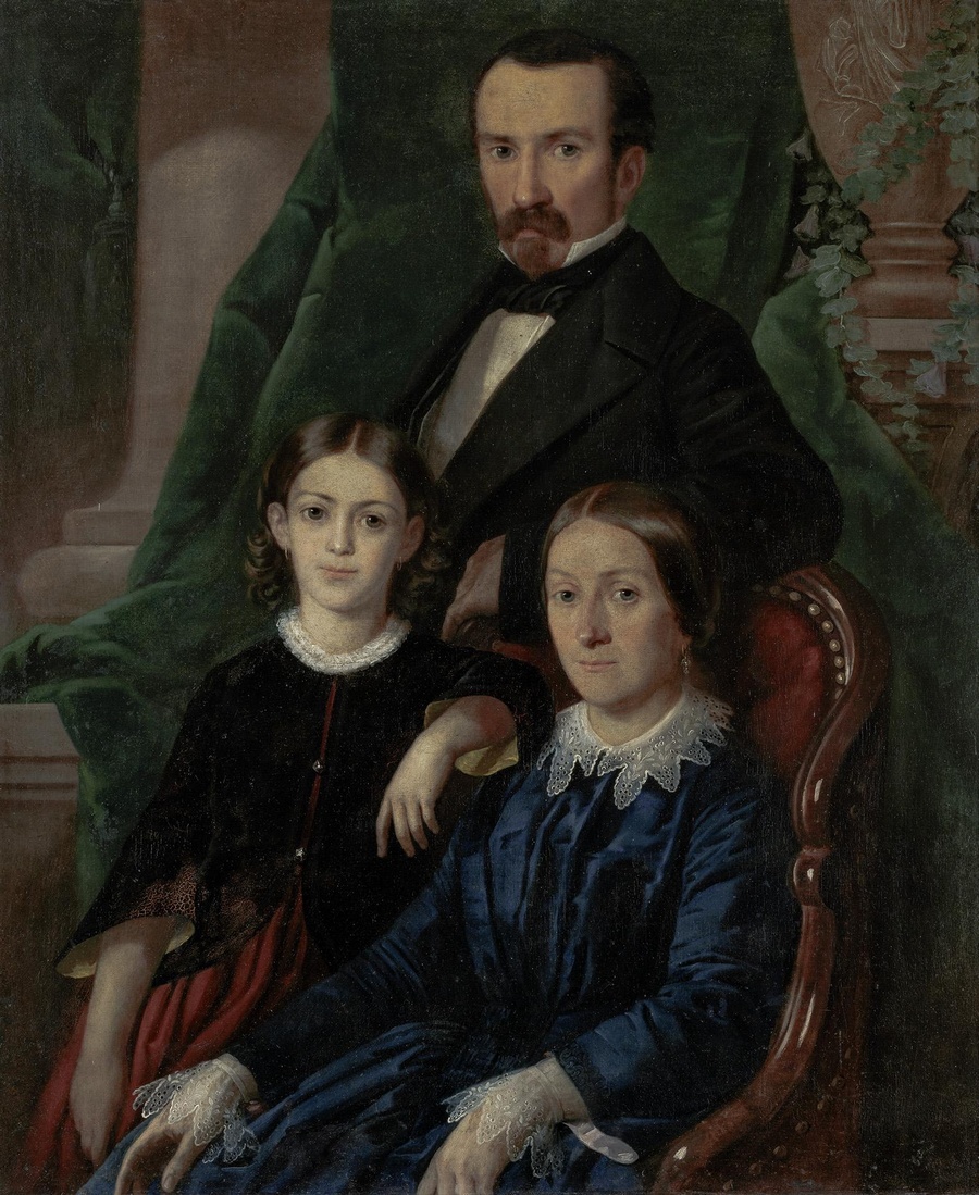 Знаменитая семейная. Групповой портрет семьи герцога Йозефа Саксен.