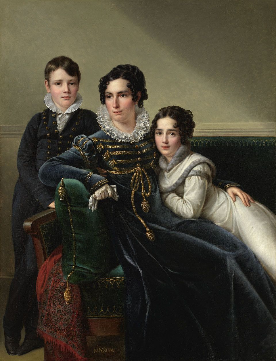 Семейный портрет живопись 19 век