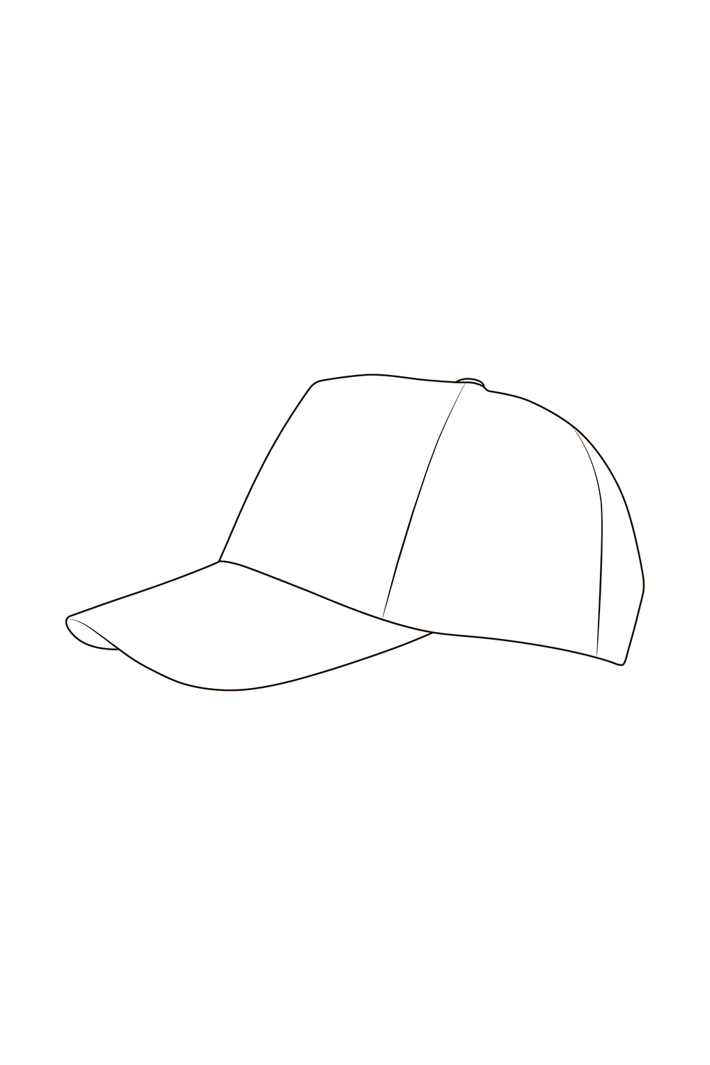 Кепка макет