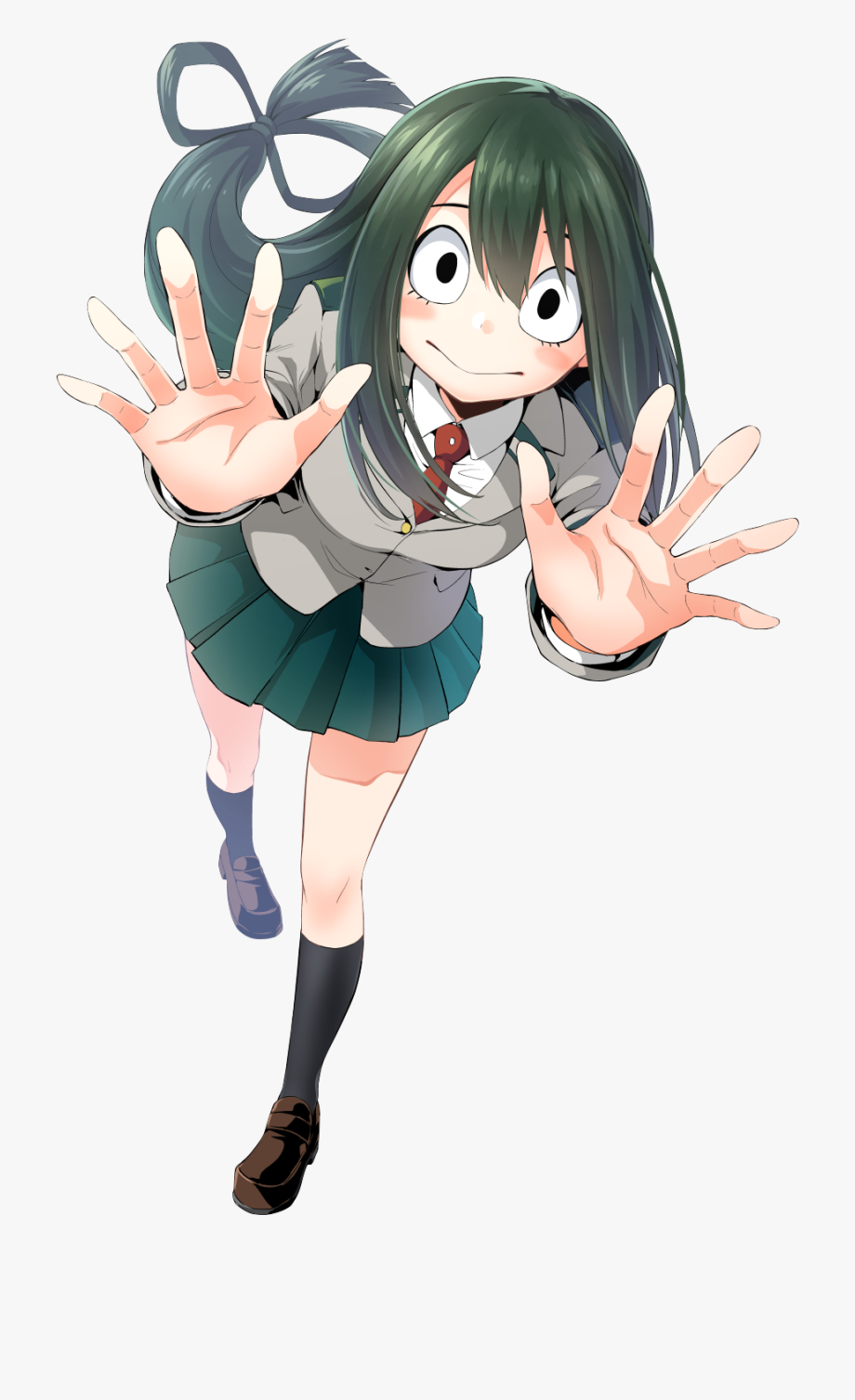 Аниме моя геройская Академия Цую Асуй