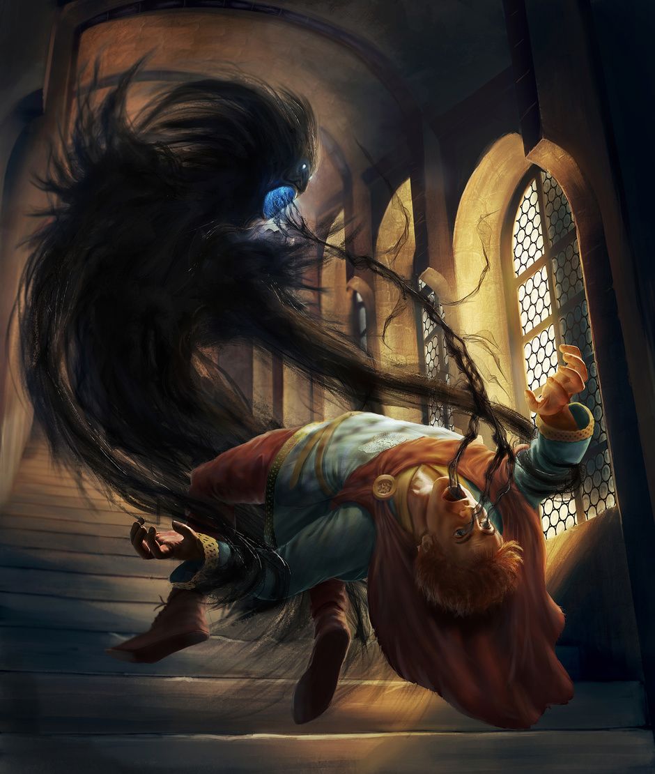 Фэнтези человек тень