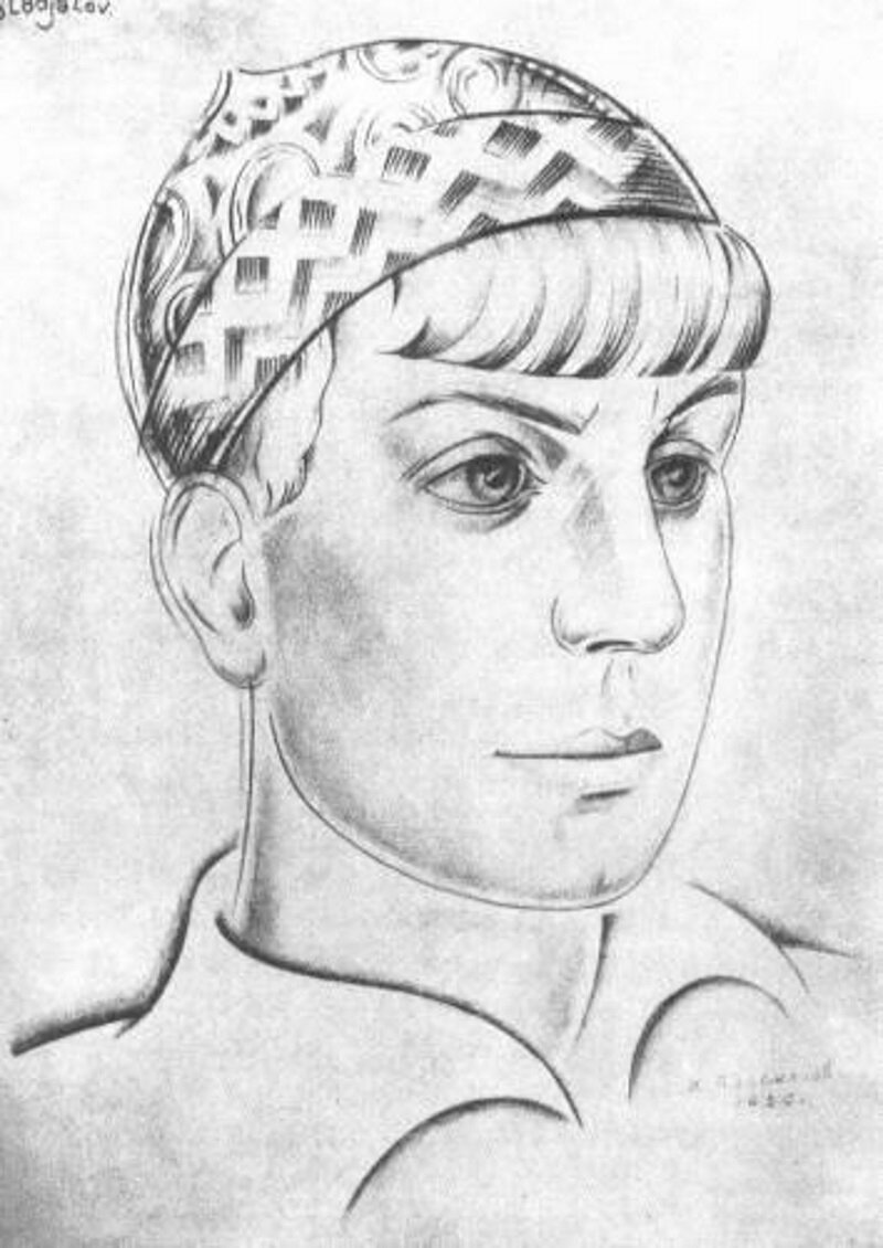 Есенин портрет