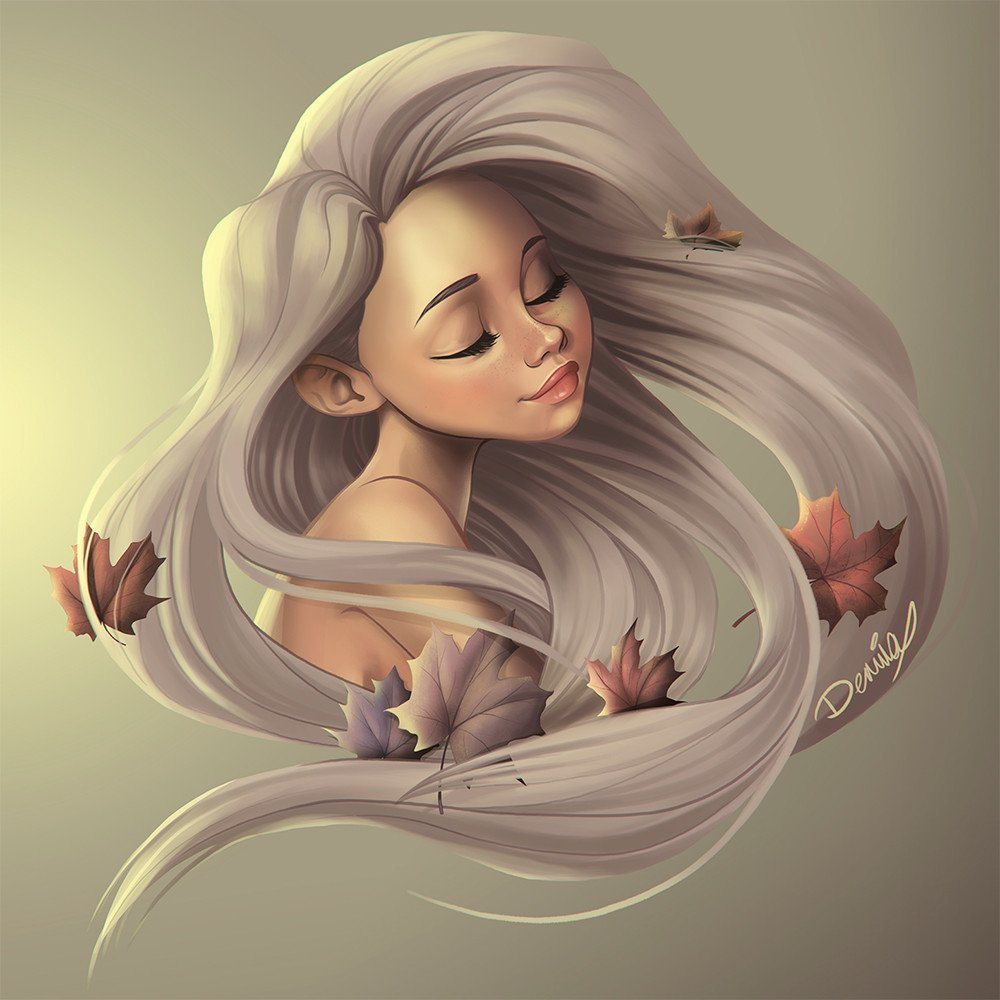 Классные рисунки девушек