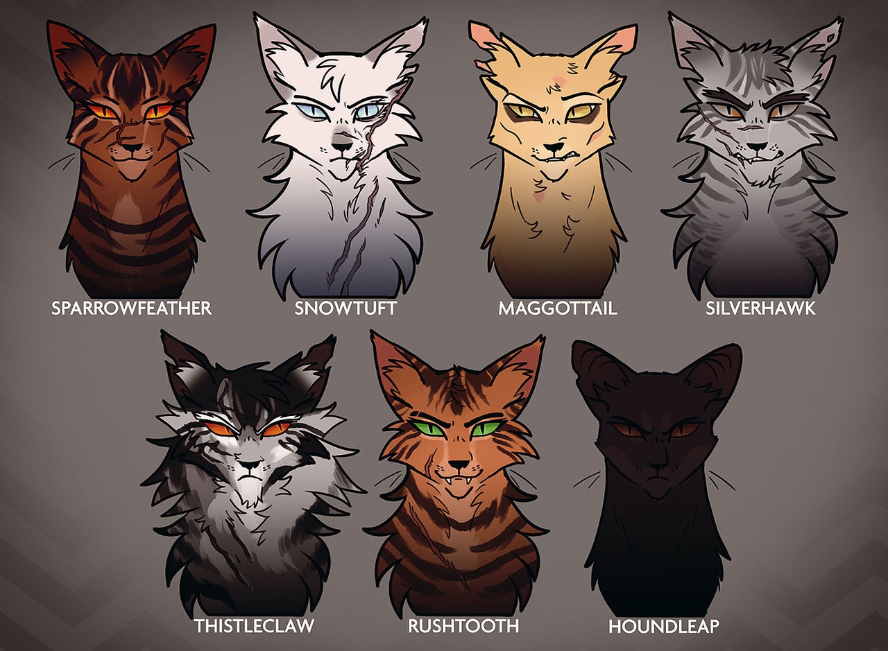 Коты персонажи книг. Коты Воители антагонисты. Коты Воители арты персонажей с именами. Коты Воители злодеи и их имена. Коты Воители персонажи.