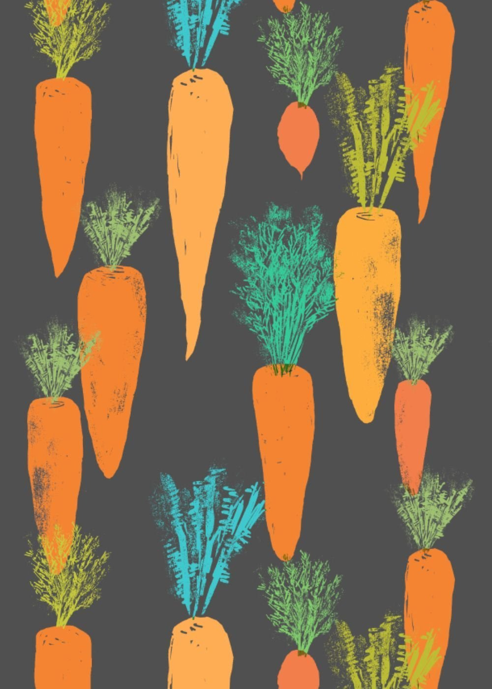 Красивая морковка