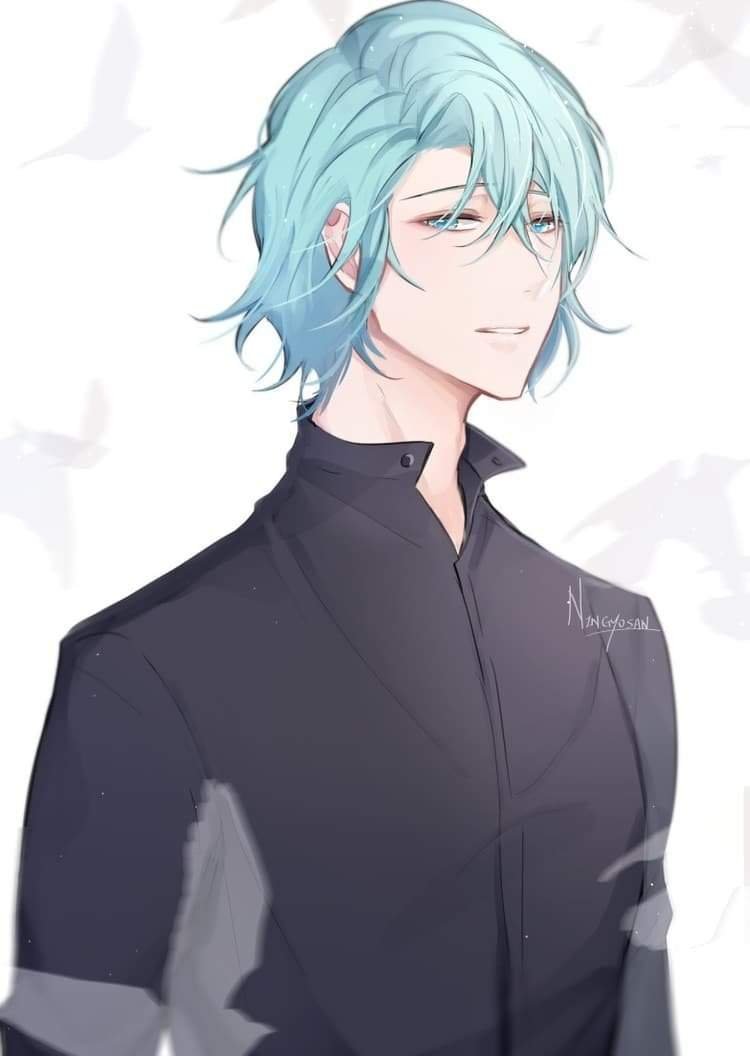 V Mystic Messenger аниме арт