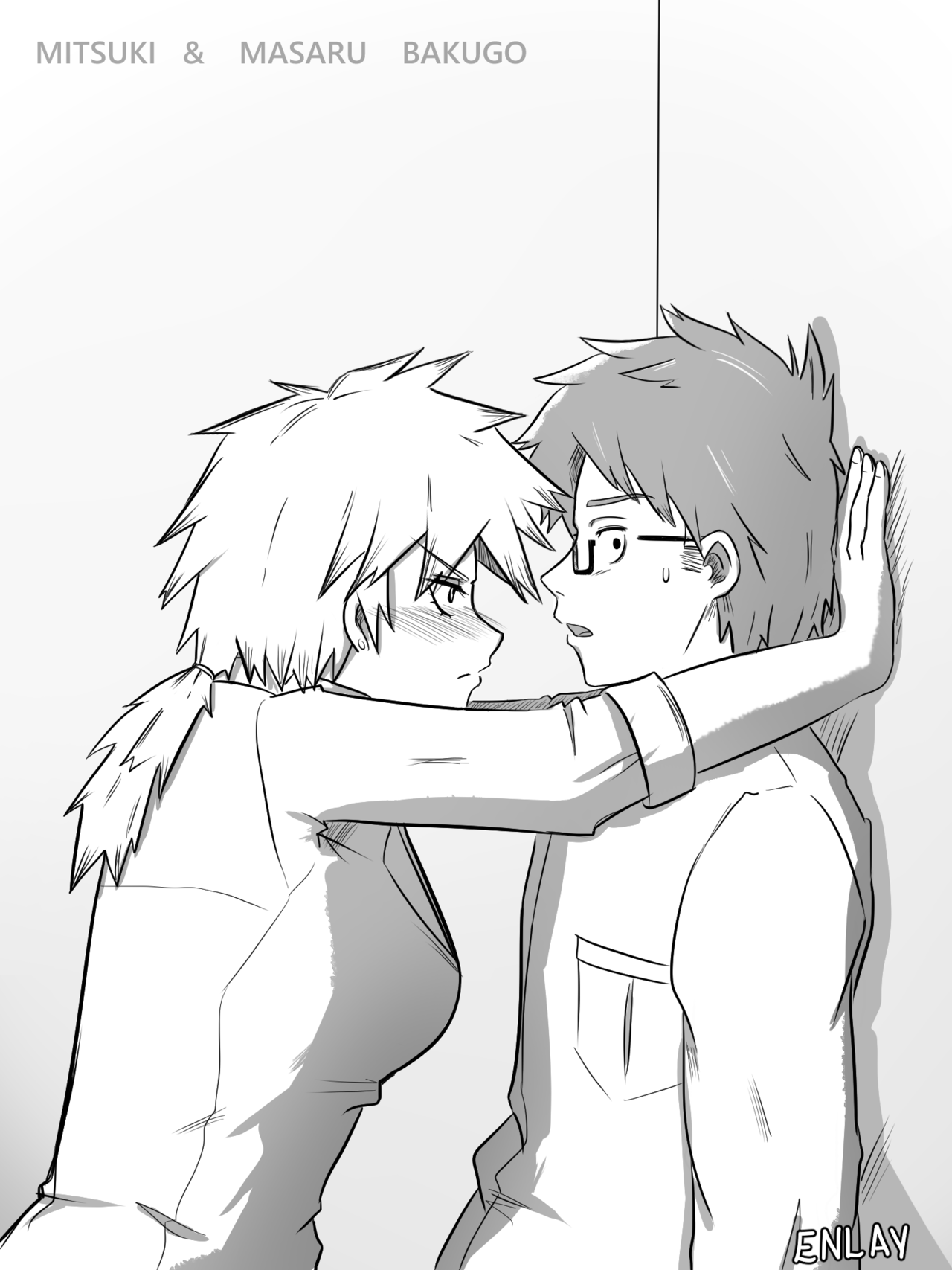 X mitsuki x. Мицуки Бакугоу и Изуку. Масару Бакугоу x Мицуки. Мицуки Bakugo. Изуку и Мицуки Бакуго.