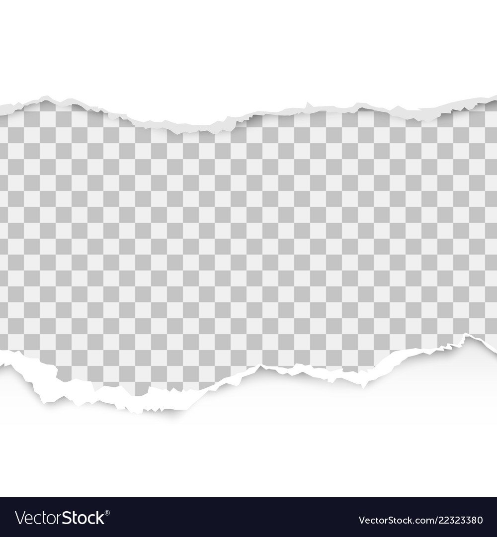 Рваный край бумаги