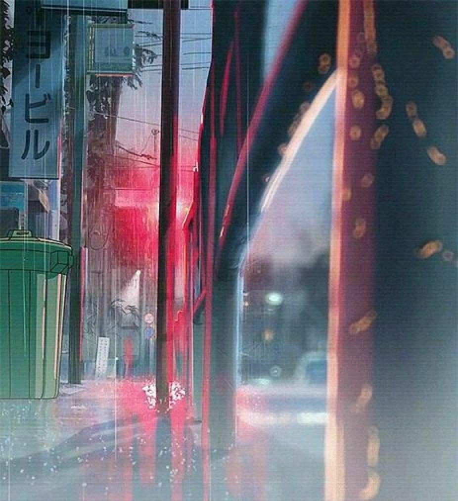Аниме дождь